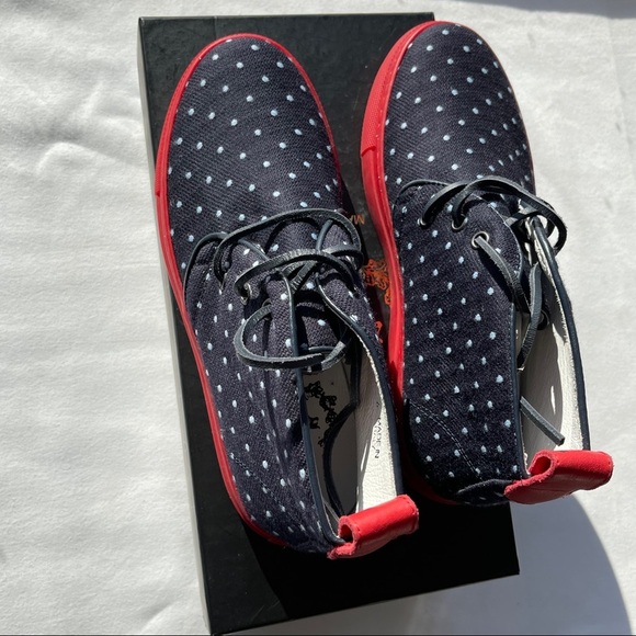 Del Toro, New, Polka Dot Sunbrella Alto Chukka main image 5